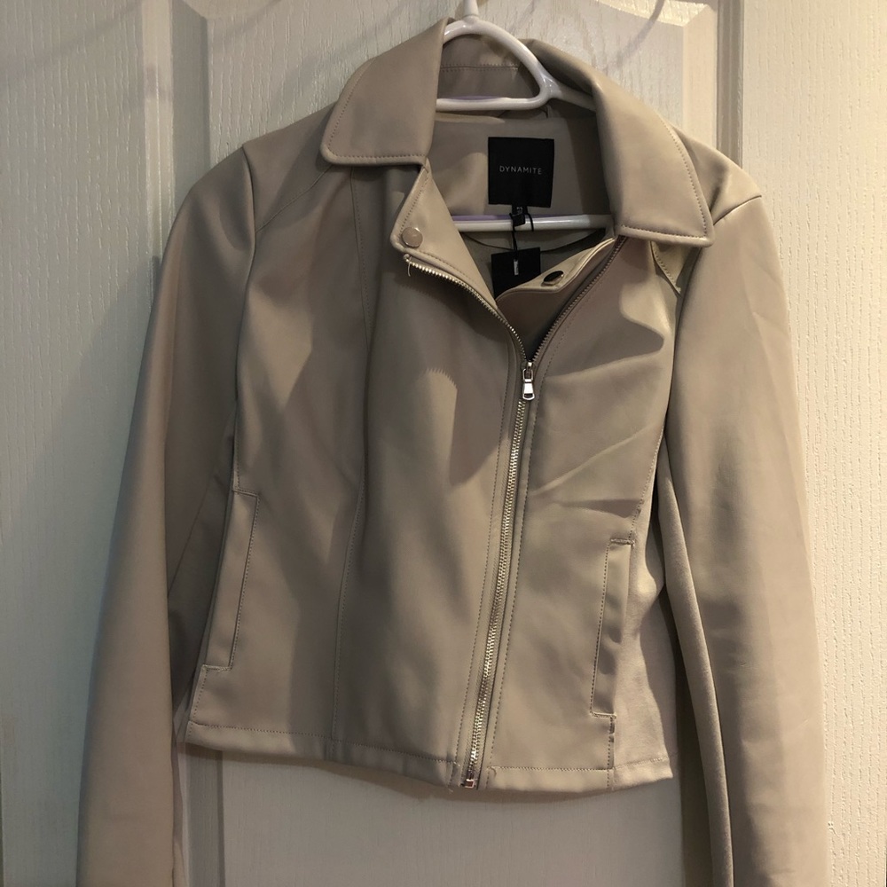 Dynamite leather jacket